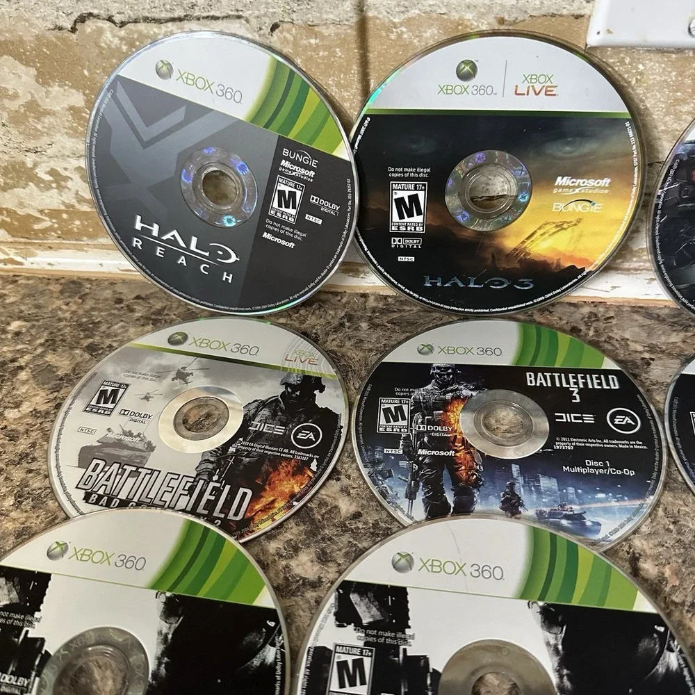 Xbox 360 Lot Of 15 Shooter Games Halo Call Of Duty Destiny Reach 4 Bad Company